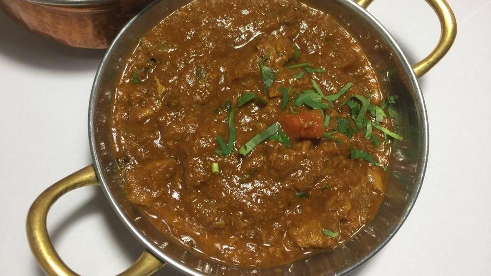 Lamb Rogan Josh · Lamb or beef cooked in freshly ground spices.