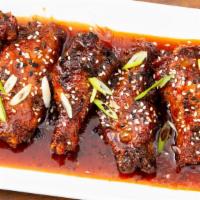 Thai Glazed Chicken Wings · mild, spicy or diablo (also available in buffalo or BBQ style)