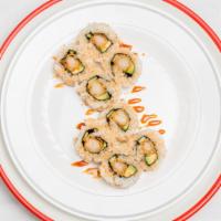 Shrimp Tempura · 3 pieces shrimp with tempura vegetables.