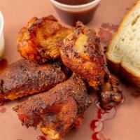 Jumbo Chicken Wings · Offshore BBQ Dry Rubbed Smoked Jumbo Chicken Wings