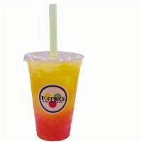 Fruit Bubble Tea · Served over Ice or Crushed