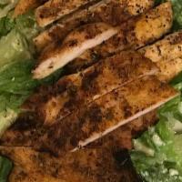 Grilled Chicken Salad Luch · Served over mixed greens.
