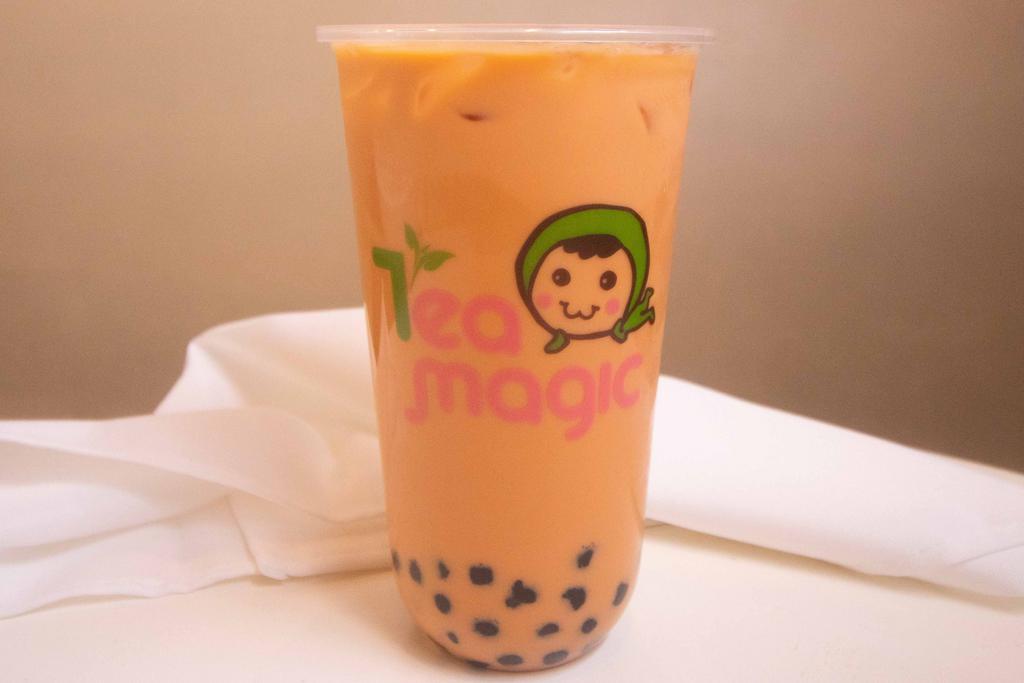Thai Milk Tea · topping is not included. Add Warm Drinks for an additional charge. Add Toppings for additional charges.