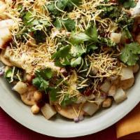 Aloo Papdi Chaat · Papdi chaat is traditionally prepared using crisp fried dough wafers known as papdi, along w...