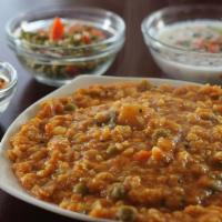 Bisi Bele Bath (Has Nuts) · Spicy. Popular Karnataka dish which literally “hot lentil rice” is a spicy one pot rice, coo...