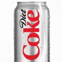 Diet Coke · 12oz Can.. Due to supply, could be Pepsi