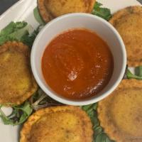 Fried Ravioli (5 Pieces) · Breaded with marinara dipping sauce.