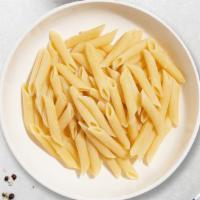 Custom Penne · Classic pene cooked al dente with your choice of sauce, protein, and toppings. Served with y...