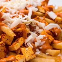Makhani Fries · Order of fries that are covered with Dads' Sweet Makhani Sauce (sweet creamed tomato based s...