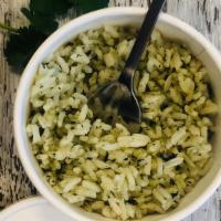 Cilantro Rice · White rice with cilantro