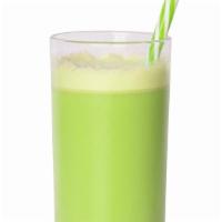Brain Power Juice · A blend of kale, celery, cucumber, apple and ginger.