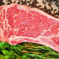 Usda Prime Dry-Aged Ny Strip Steak Bone-In - Each · 