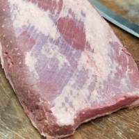 Prime Nose-Off Brisket - Per Lb · This Prime Brisket comes with the point removed and has a 1/4″ of a fat cap to flavor the cu...