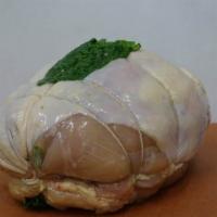 Stuffed Chicken Breast - 2.25 Pounds To 2.5 Pounds · A tender chicken breast stuffed in house with spinach, mozzarella, and breadcrumbs.