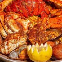 S4 · 1 Piece Lobster Tail 
1/2 LB Shrimp (no head)
1/2 LB Snow Crab Legs
1/2 LB Sausage
One Corn
...