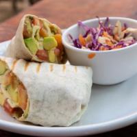 The Egg Whites Breakfast Burrito · Fresh egg whites, cheese and pico de gallo wrapped in tortilla and cooked to perfection