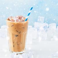 Iced Cappuccino · Fresh cup of iced cappuccino