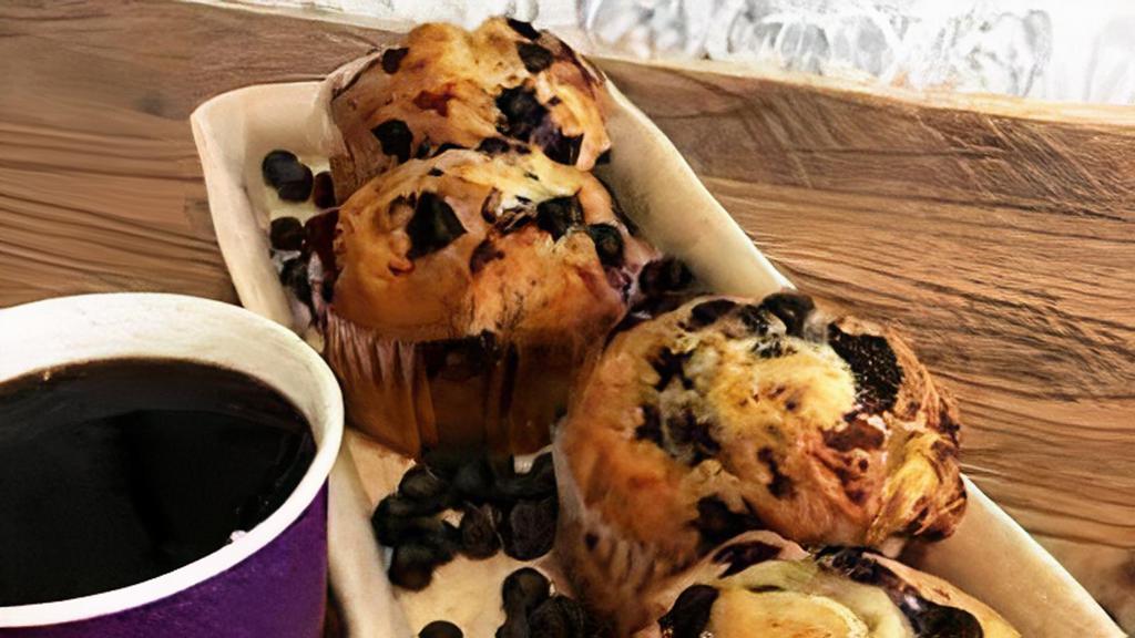 Muffins · PJ's Coffee is proud to freshly bake muffins in-house, a tradition we've kept for decades. From our number one selling Blueberry Muffin, to our specialty Cranberry Orange or Double Chocolate options, our freshly baked muffins are the perfect start to your day.