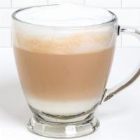 Cappuccino  (Large 20 Oz.) · Equal parts of espresso and steamed milk topped with a crown of froth. Make it eat fit with ...