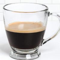 Espresso (Medium 16 Oz.) · Finely ground Espresso Dolce brewed with pressurized water, extracting the rich essence of t...