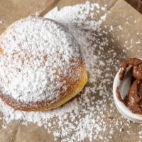 Dessert · Bomboloni- Italian donut with Bavarian cream