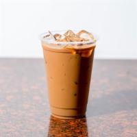 Bubble Milk Tea · Made with caffeinated jasmine green tea, served over ice and tapioca pearls, pre-mixed daily...