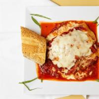 Lasagna · Half tray catering. serves ten to fifteen people.