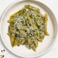 Dress To Impesto Vegan Pasta  · Fresh basil leaves, garlic, grated vegan cheese cooked with your choice of pasta.