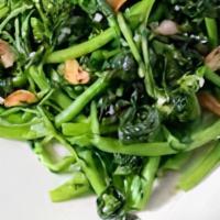 Broccoli Rabe · garlic, olive oil, charred lemon, red chili