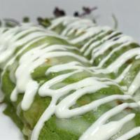 Enchiladas Suizas · 2 soft corn tortillas filled with your choice of cheese, shredded chicken, beef, or pork. To...