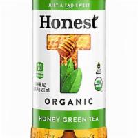 Honest Green Tea (500Ml) · Organic Fair Trade Honey Green Gluten Free