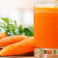 Vision Juice · Freshly squeezed carrots and ginger.