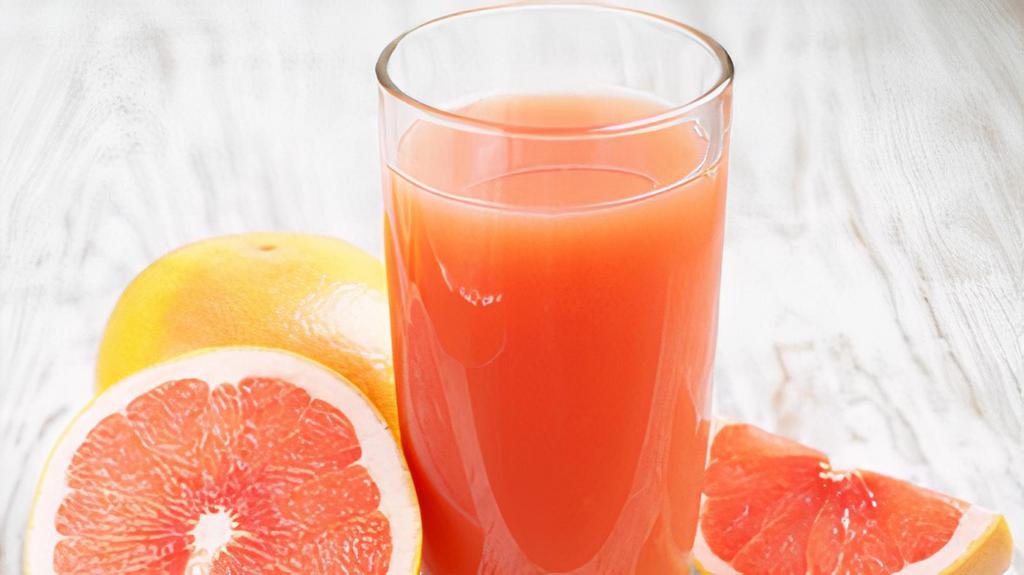 Grapefruit Juice · Freshly squeezed grapefruit juice.