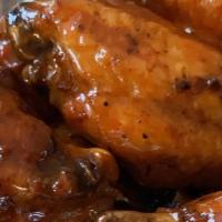 Wings [6Pieces] · grilled plain wings or buffalo/barbecue