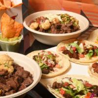 Bowls And Tacos Pack For 4 · Treat your family with Bowls and Tacos - Oxido Style!
Includes 2 Bowls,  6 Tacos and Chips &...