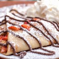 Romeo And Juliette · Most popular. Nutella, bananas and strawberries.