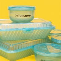 Deliverzero Reusable Containers · DoorDash / Caviar only.  Get your order in durable reusable containers. You can return the c...