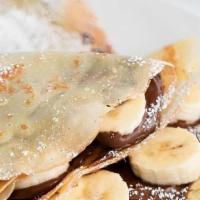 Nutella Crepe · Just nutella.