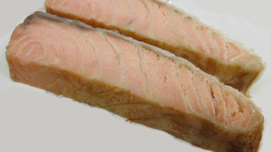 Baked Salmon Appetizer 1/2 Lb.  · Sliced.