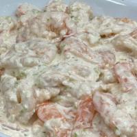 1/2 Lb. Shrimp Salad · Blend of shrimp, mayonnaise, and a hint of seasoning.