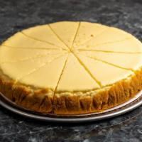 New York Style Cheesecake · Traditional NY style cheesecake made with cream cheese and a graham cracker crust. Per slice...
