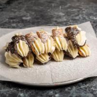 Plain Cannoli · Italian pastry shell filled with caffe Palermo's award winning, world famous filling.