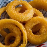 Onion Rings (10) · lightly battered, served with marinara sauce
