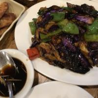 Eggplant With Garlic Sauce · With or without meat.
**spicy**