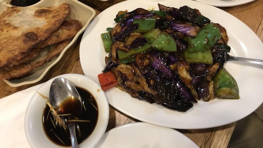 Eggplant With Garlic Sauce · With or without meat.
**spicy**