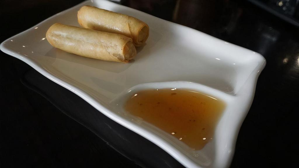 Fried Spring Roll · Vegetables, glass noodles w/ plum sauce.