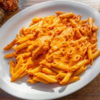 Penne With Vodka Sauce · Penne in vodka sauce.