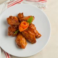 Chicken Wings · Teriyaki, sweet chili, bbq, and fried.
