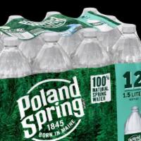 Poland Spring Water. 1.5 Later · 1.5 later