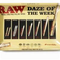 Raw Tray. Days Of The Week · 